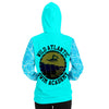 Swim Academy hoodie turquoise